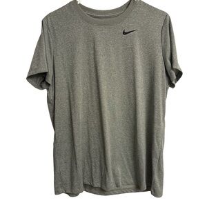 Nike Women's Heather Gray Short Sleeve Tee
